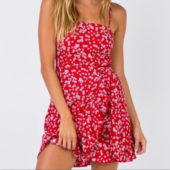 princess polly wrap dress